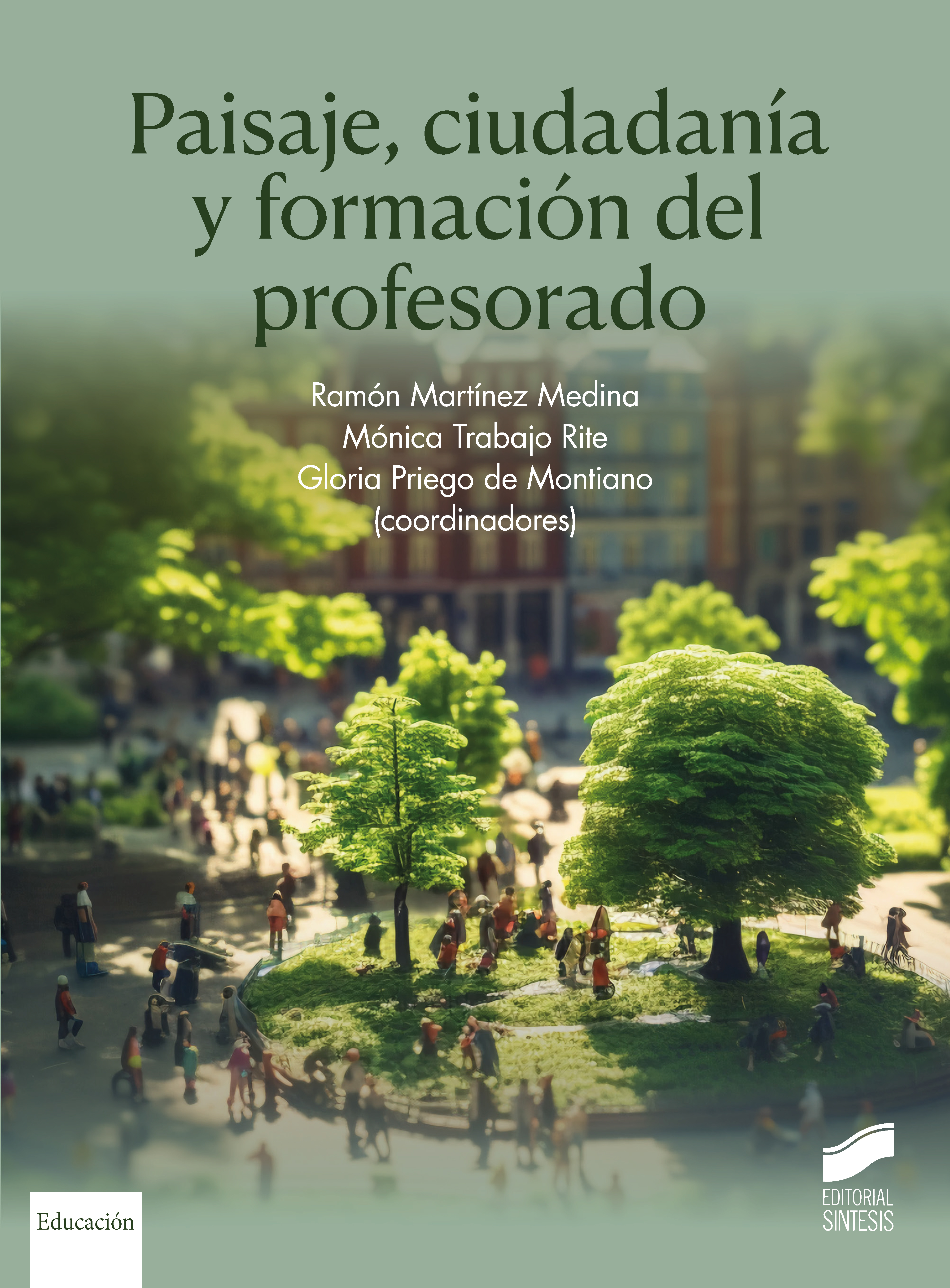 Portada del título paisaje, ciudadanía y formación del profesorado