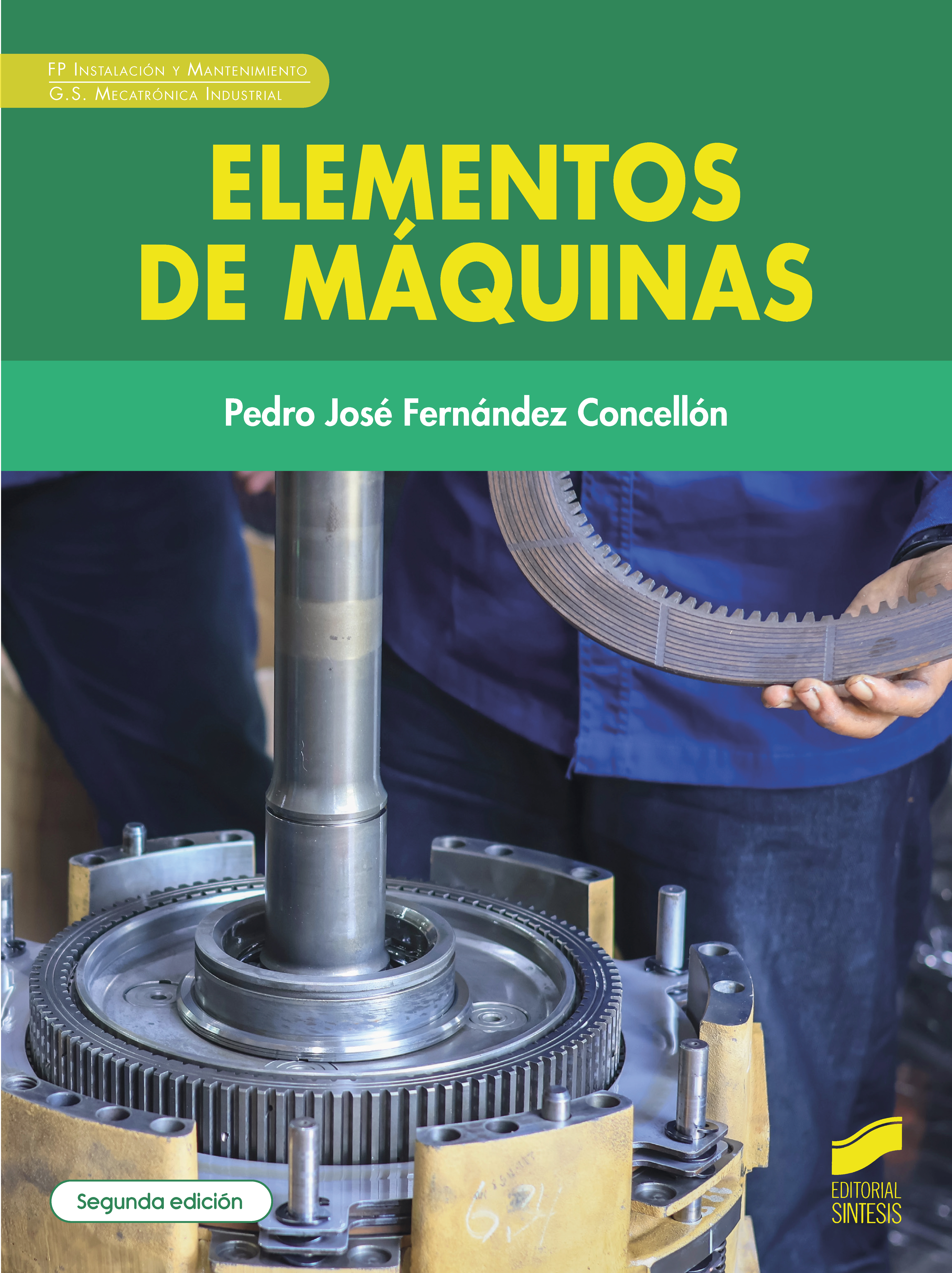 Portada del título elementos de máquinas (segunda edición)