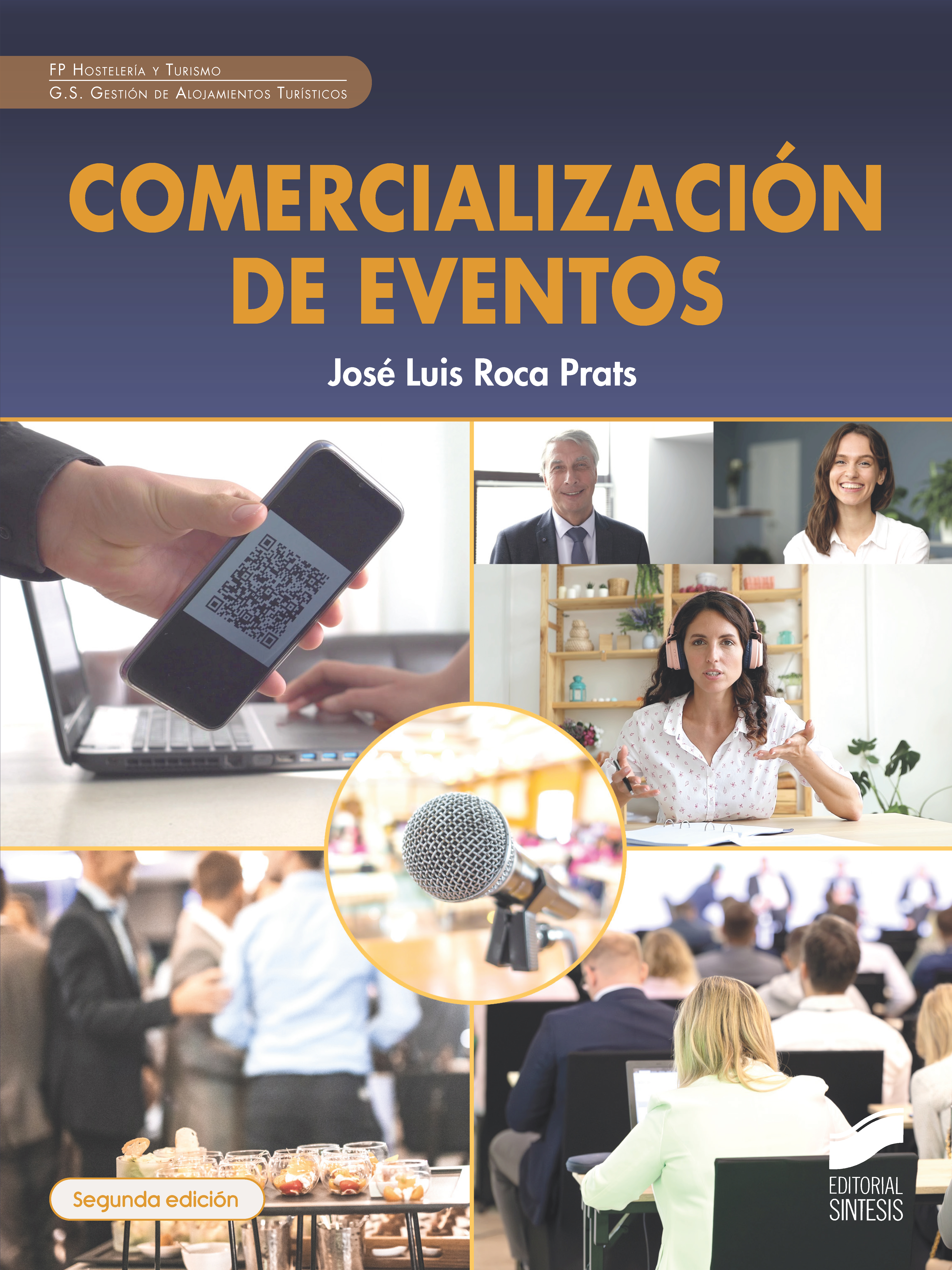 Portada del título comercialización de eventos (segunda edición)