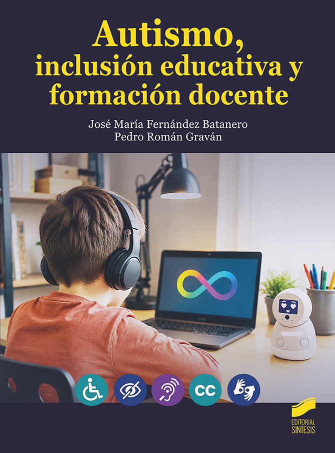 Portada del título autismo, inclusión educativa y formación docente 